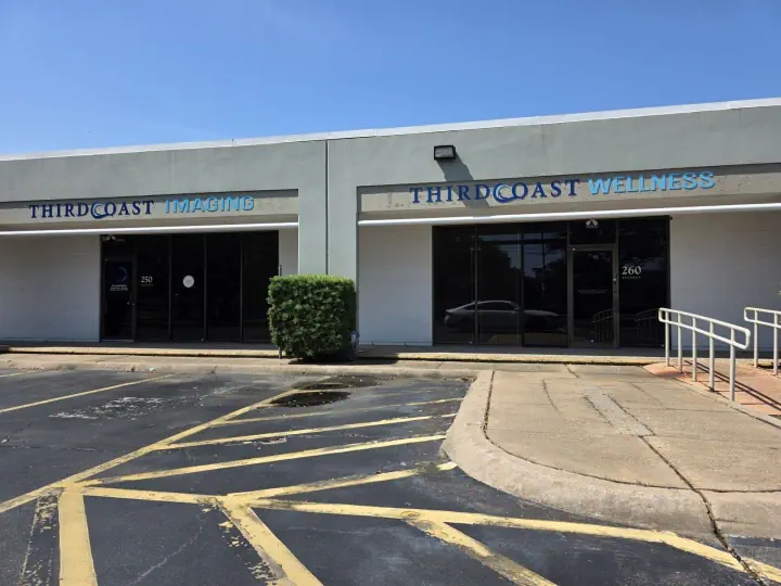 Third Coast Imaging and Third Coast Wellness storefront letters