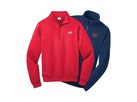Half (½) & Quarter (¼) Zip